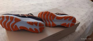 Scarpe Asics Donna Nero/Arancione