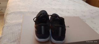 Scarpe Asics Donna Nero/Arancione