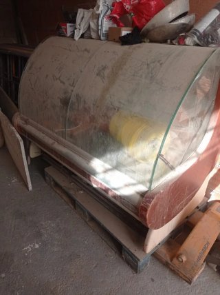 Nevera expositora cristal