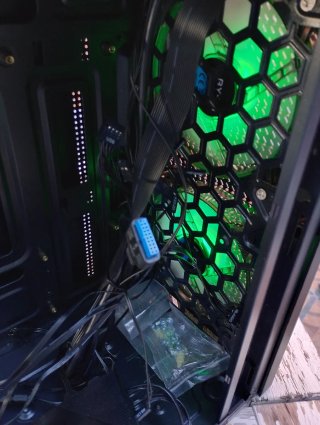 Caja Mars Gaming Mini ATX 3 ventiladores ARGB