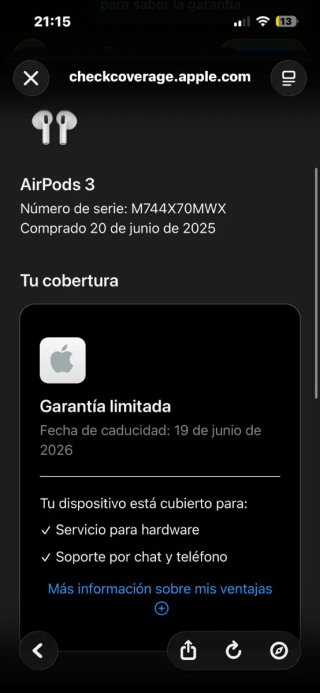 Apple AirPods 3 (2021) Blancos