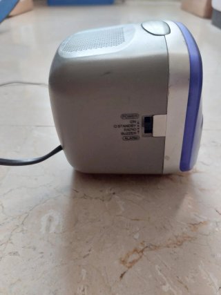 Radio Reloj Aiwa Azul