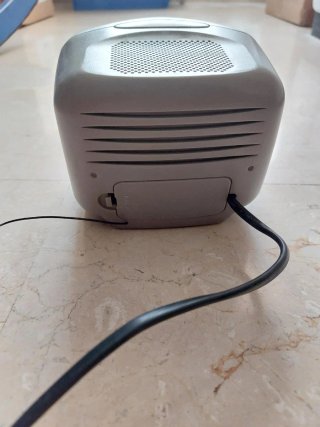 Radio Reloj Aiwa Azul