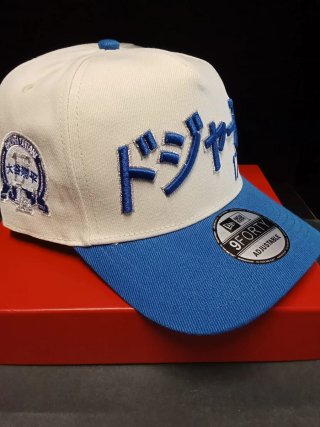 Gorra New Era 9Forty Blanca y Azul