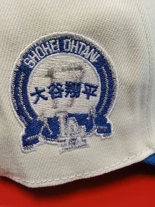 Gorra New Era 9Forty Blanca y Azul