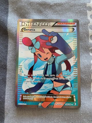 Carta Pokémon Entrenador Gerania 149/149
