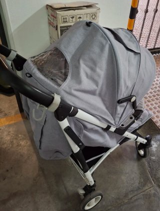 Silla de paseo Caretero Sonata gris hasta