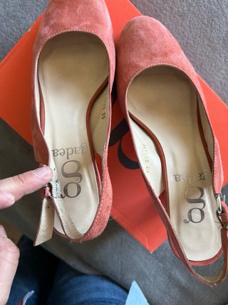 Salones Gadea Ante Coral Talla 39