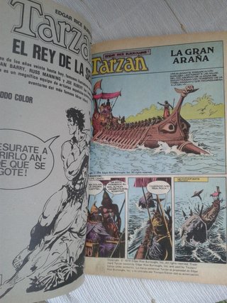 cómic Tarzán Álbum 2 Edgar Rice Burroughs