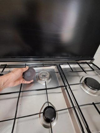 Cocina de gas 5 fuegos
