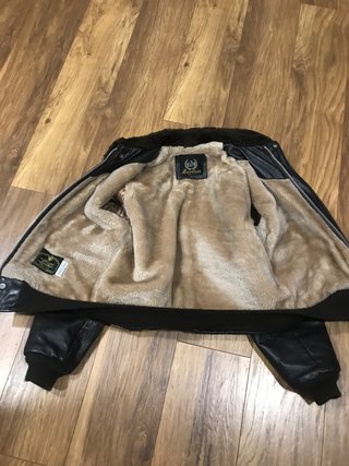 Chaqueta Cuero Aviador G-1 Marrón