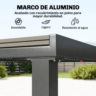Mesa y Sillas Jardín Extensibles