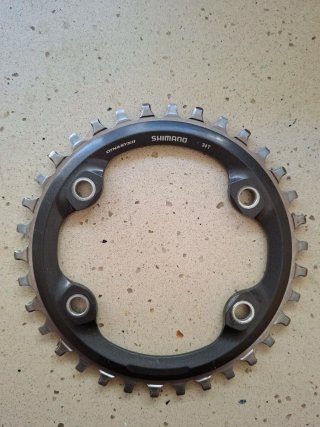 Monoplato Shimano XT Dyna-Sys II 34T 11V