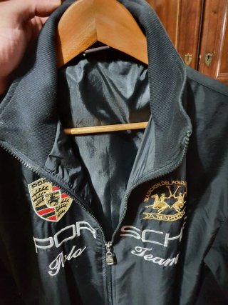 Chaqueta La Martina Porsche Negra