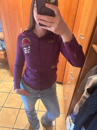 Camisa La Martina Morada Talla L