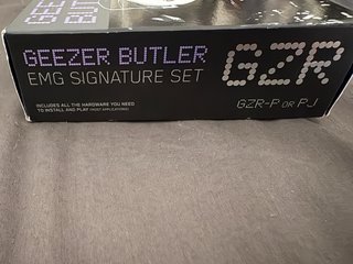Pastillas Bajo EMG GZR Set Completo