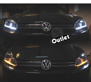 NM FAROS VOLKSWAGEN VW GOLF 6 08-13 LOOK SILVER GOLF 7 DINAM