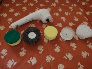 Spazzola Elettrica Pulizia Bagno Cucina