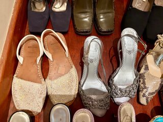 Zapatos Talla 35 Negros y Marrones