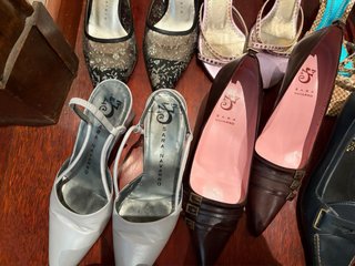 Zapatos Talla 35 Negros y Marrones