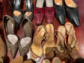 Zapatos Talla 35 Negros y Marrones