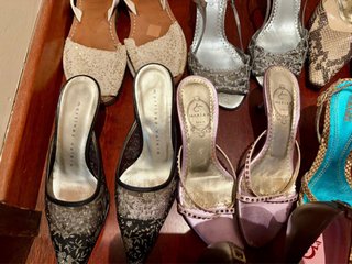 Zapatos Talla 35 Negros y Marrones