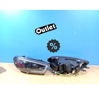 NM FAROS XENON PARA VOLKSWAGEN VW SCIROCCO 08-14 LED NEGROS