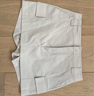 Falda pantalón beige