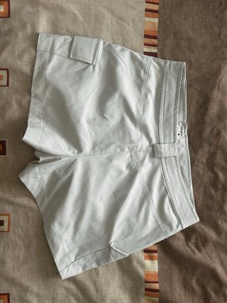 Falda pantalón beige