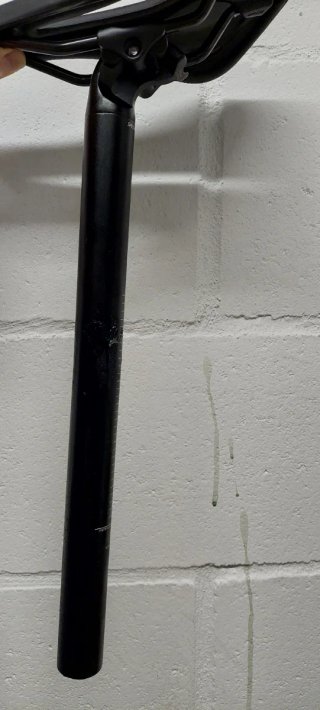 Tija aluminio 30.9 x 400 mm
