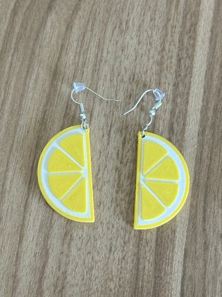 Pendientes plata 925 y plastico