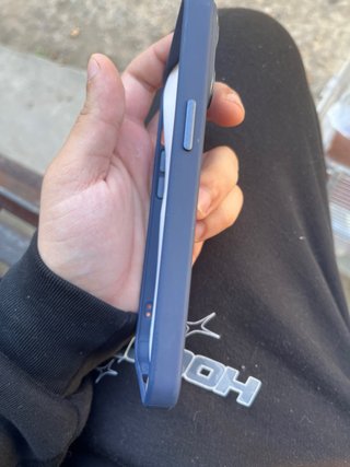 Funda iPhone 13 Pro Azul Magnética