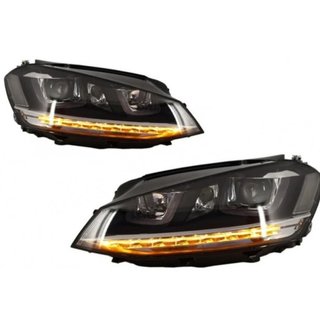 Faros delanteros Led Volkswagen Golf VII 7 Black e