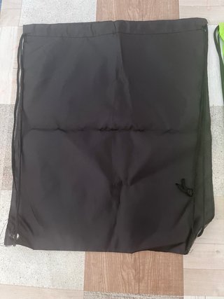 Confezione di 2 zaini nero e verde lime