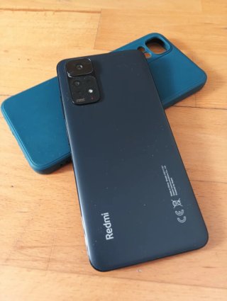 Xiaomi Redmi Note 11S 128GB Nero con custodia e proteggi schermo