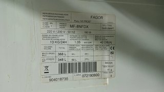 Placa Fagor FE9H031B8 MF-8NFDX