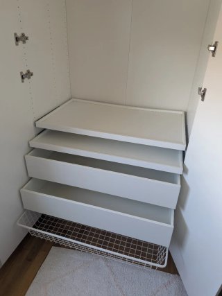 Armario blanco Ikea