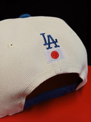 Gorra New Era 9Forty Beige y Azul