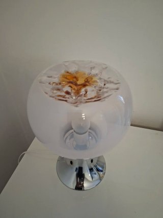Lampada vintage vetro e metallo