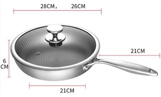 Sartén Royal Swiss 28cm Acero Inoxidable