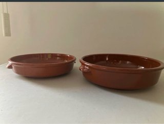 2 Cazuelas de barro x 5€