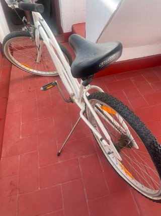 Bicicleta de paseo blanca