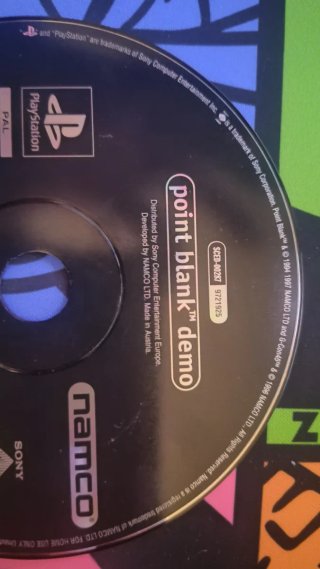 Point Blank Demo PS1 Namco