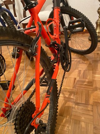 Bicicleta Rockrider 500 Naranja