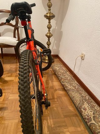 Bicicleta Rockrider 500 Naranja