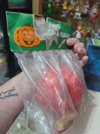 Antiguo juguete kiosco Ruperta juega con Pepita