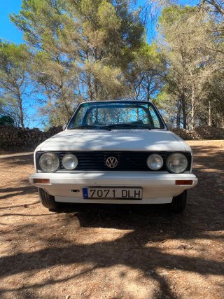 vw golf 1 cabrio 1986