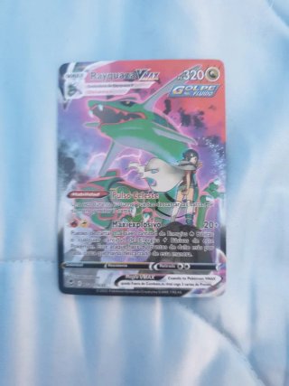 Carta Pokémon Rayquaza VMAX 320 HP