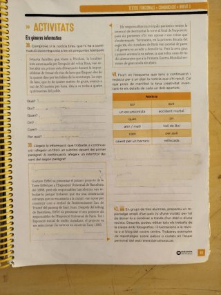 Llengua catalana dossier : 3 ESO