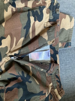 Pantalones cargo camuflaje